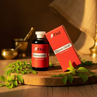 Derma glow skin and scalp oil
