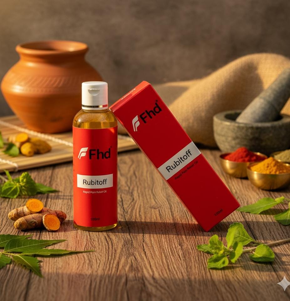 Rubitoff Rapid Pain Relief Oil